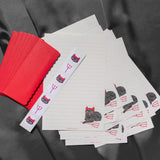 Bromstad Printing Co. Letter Writing Set - Devil Cat