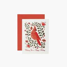 Rifle Paper Card Co. Holiday Card - Cardinals