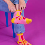 Blue Q Ankle Socks 'Hot Shit'