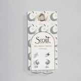 Scout Curated Wears Stud Trio Ear Jacket Set -  Moon / Turquoise / Silver