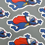 Sesame Street Sticker - Super Grover