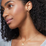 Scout Curated Moon Phase Ear Jacket - Amazonite/Gold