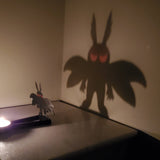 KeaLite Red Eyed Mothman Shadow Caster and Stand