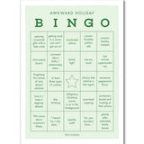 Movie Bingo Board Holiday Card