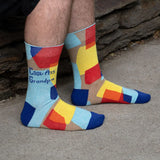Blue Q Men's Socks 'Cool Ass Grandpa'