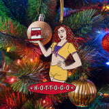 Chappell Roan HOT TO GO Enamel Ornament
