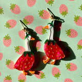 Not Picasso Large Dangle Earrings -
