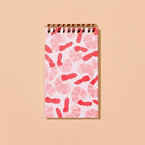 Shrimp Cocktail Letterpress Spiral Pocket Notebook