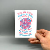 Westland Press Birthday Card - Hypnotized