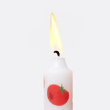 DOIY Taper Candle Set of 2 Dolce Vita Tomato