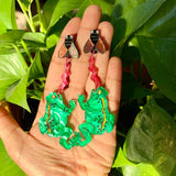 Not Picasso Large Dangle Earrings -