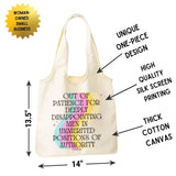 Out of Patience for Deeply Disappointing Men Canvas Tote Bag