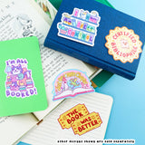 I'm All Booked Up Sticker