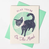 'Glad You're on the Mend' - Risograph Get Well Card
