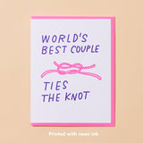 World's Best Couple Ties the Knot - Wedding Card