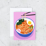 Get Well Soon Card - Ramen