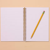 Sardines Lettepress Spiral Notebook
