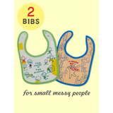 Blue Q Baby Bibs Set of 2 -  Ten Moods / My Voice