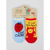 Blue Q Baby Socks Set of 2 Pairs - Chunk / Run This Town