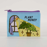 Blue Q Coin Purse Plant Money