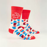 Blue Q Men's Socks 'The Rad Dad'