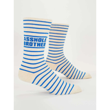 Blue Q Men's Socks 'Asshole Brother'