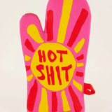 Blue Q Oven Mitt Hot Shit