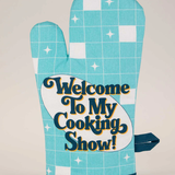 Blue Q Oven Mitt - Cooking Show