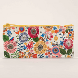 Blue Q Pencil Case Flower Field