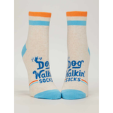 Blue Q Women's Ankle Socks 'Dog Walkin Socks'