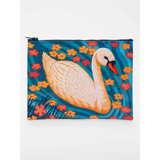 Blue Q Zipper Pouch Swan
