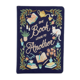 Book Lover's Embroidered Journal