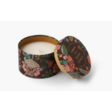 Rifle Paper Co. 3oz. Tin Candle -  Amber & Black Vanilla