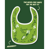Blue Q Baby Bibs Set of 2 - Sweet Pea / Wrecking Ball