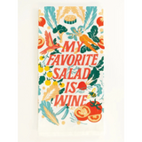 Blue Q Dish Towel My Favorite Salad