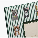 Rifle Paper Co. Embroidered Picture Frame - Cool Cats