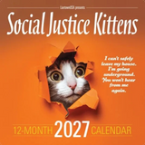 Social Justice Kittens 2027 Wall Calendar