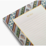 Rifle Paper Co. Large Memo Notepad - Paisley