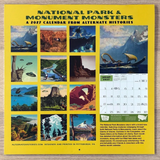 Alternate Histories 2027 Wall Calendar: National Park & Monument Monsters