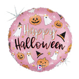 18" Halloween Pink Disco Party Balloon