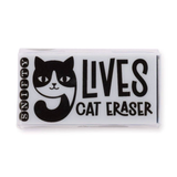 9-Lives Cat Eraser