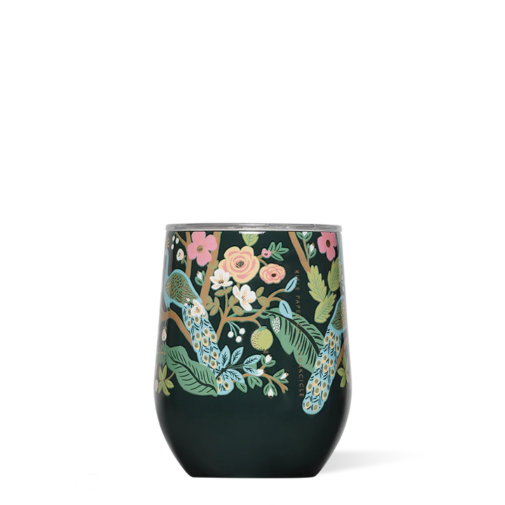 Corkcicle 12 oz. Stemless Rifle - Peacock
