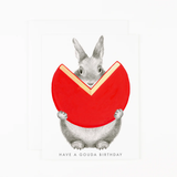 Dear Hancock Birthday Card - Bunny Gouda