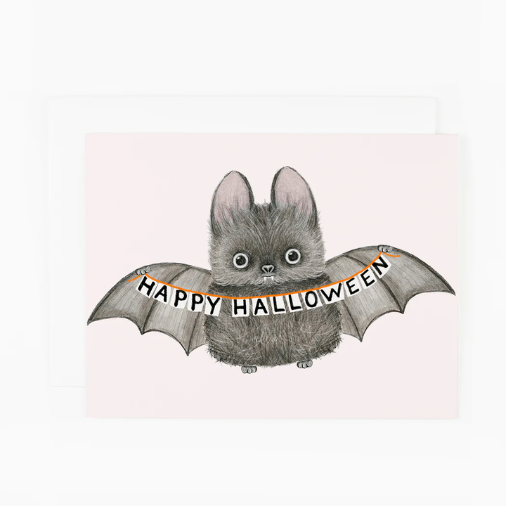 Dear Hancock Halloween Card - Bat