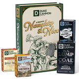 Duke Cannon Naughty & Nice Book Set (of Soap)