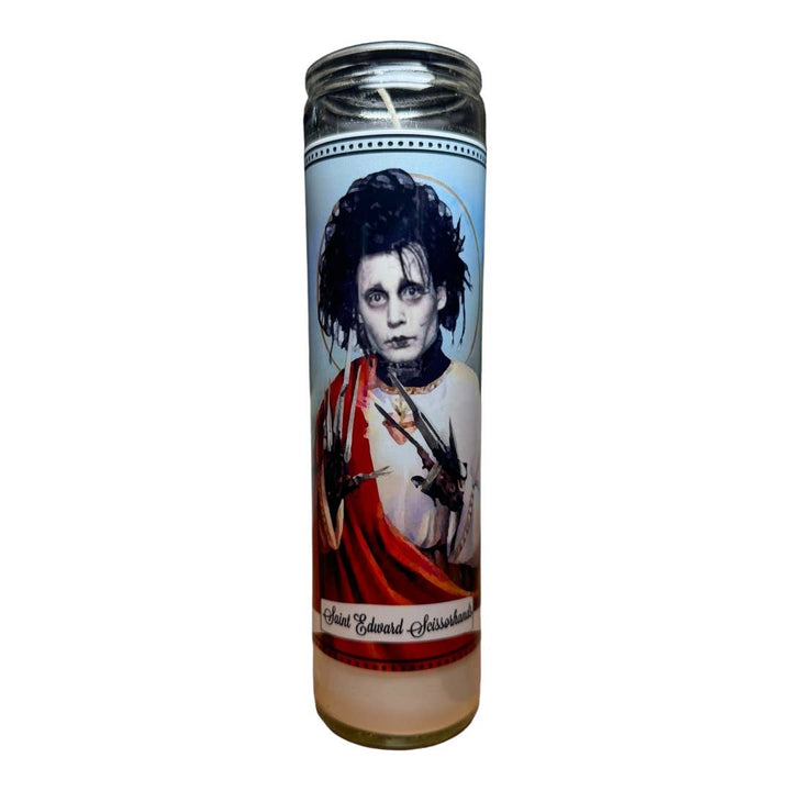 Edward Scissorhands Prayer Saint Candle