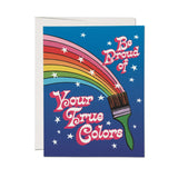 Everyday Pride Card - Your True Colors Paint