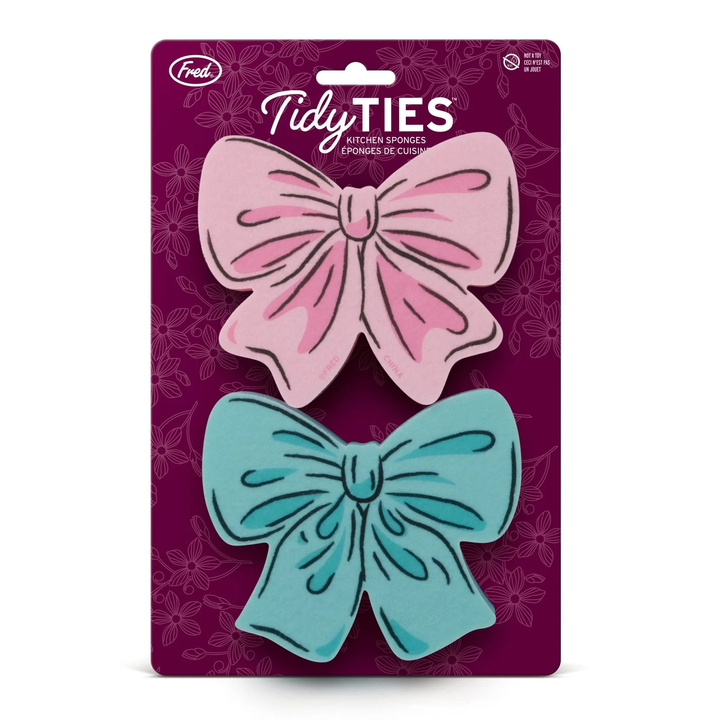 Fred & Friends Tidy Ties Sponge Set