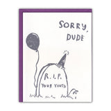 Ghost Academy Birthday Card R.I.P.