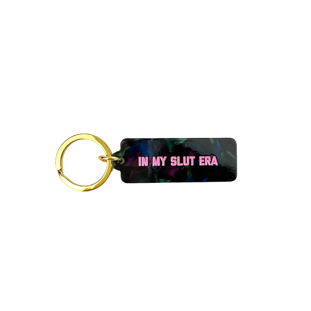 Golden Gems Rectangle Keychain - *Multiple Styles